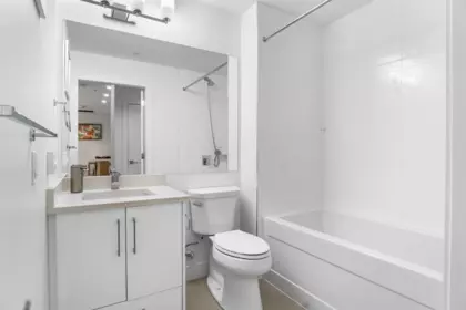 Powder Room Photo of 106 7131 17th Avenue, Burnaby, BC