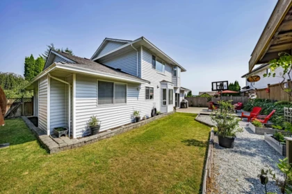 Aerial View of 1328 Honeysuckle Lane, Coquitlam, BC