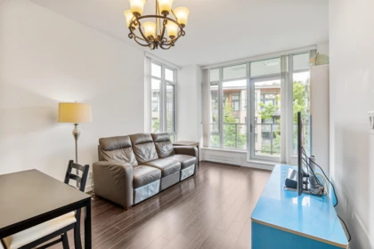Kitchen Island Photo of 301 3168 Riverwalk Avenue, Vancouver, BC