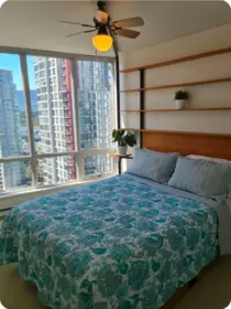 Bedroom 3 Photo of 2105 1166 Melville Street, Vancouver, BC