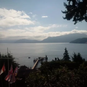 Living Room Photo of 1800 North Road, Gibsons, BC