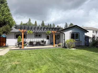 Aerial View of 813 O'shea Road, Gibsons, BC