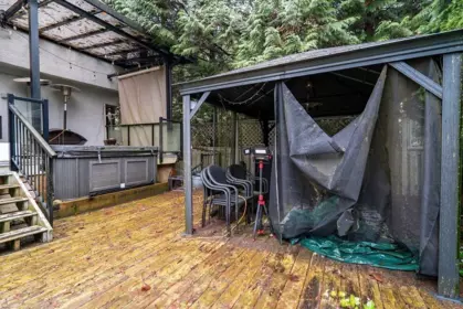Aerial View of 2525 Norcrest Court, Burnaby, BC