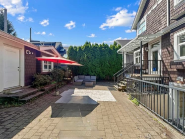 Aerial View of 3976 W 19th Avenue, Vancouver, BC