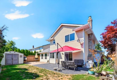 Aerial View of 5962 49a Avenue, Delta, BC