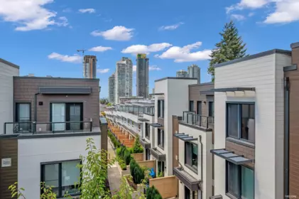 Outdoor Patio Photo of 404 606 Foster Avenue, Coquitlam, BC