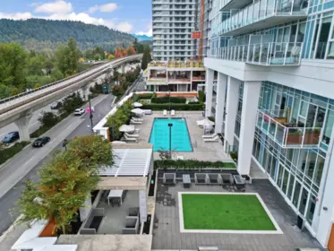 Outdoor Deck Photo of 2408 652 Whiting Way, Coquitlam, BC