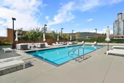 Outdoor Patio Photo of 2408 652 Whiting Way, Coquitlam, BC
