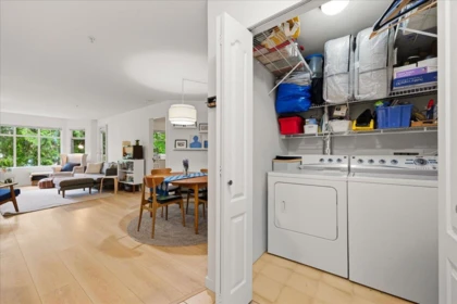 Laundry Room Photo of 411 2059 Chesterfield Avenue, North Vancouver, BC