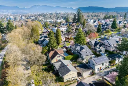 Aerial View of 5240 East Boulevard, Vancouver, BC