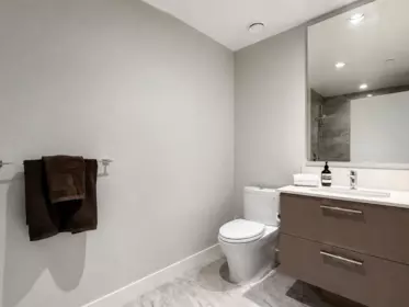 Guest Bathroom Photo of 303 5410 Shortcut Road, Vancouver, BC