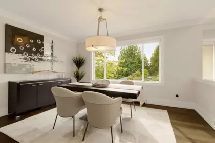 Dining Area Photo of 5008 Redonda Drive, North Vancouver, BC