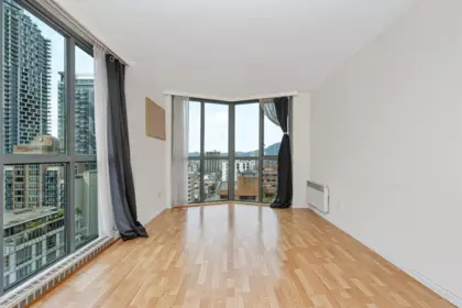Living Room Photo of 2401 1188 Howe Street, Vancouver, BC