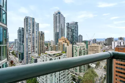 Outdoor Deck Photo of 2401 1188 Howe Street, Vancouver, BC