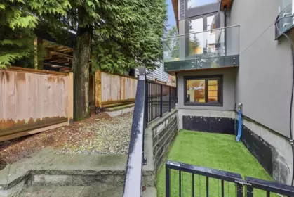 Aerial View of 1269 Cloverley Street, North Vancouver, BC