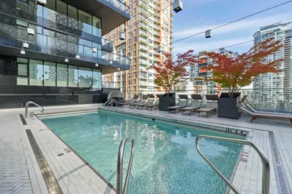 Aerial View of 1801 1335 Howe Street, Vancouver, BC