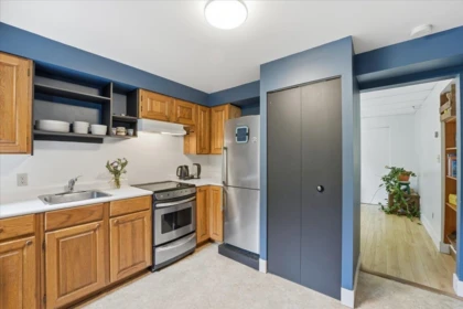 Aerial View of 4440 Marion Road, North Vancouver, BC