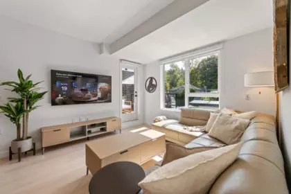 Family Room Photo of 214 2002 St. George Street, Port Moody, BC