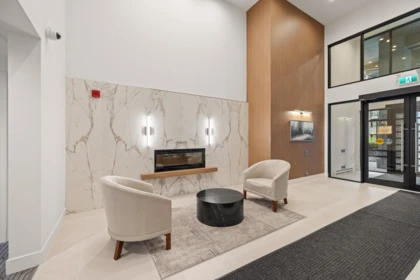 Living Room Photo of 617 7588 16th Street, Burnaby, BC