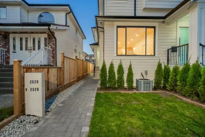 2531 E 5th Avenue, Vancouver, BC, Vancouver — Half Duplex for sale