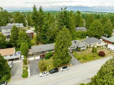 Aerial View of 5029 6 Avenue, Delta, BC