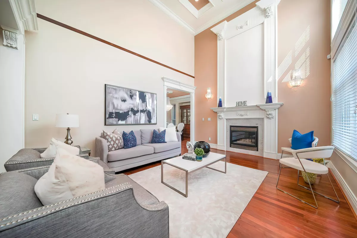 Living Room Photo of 7600 Lancing Court, Richmond, BC