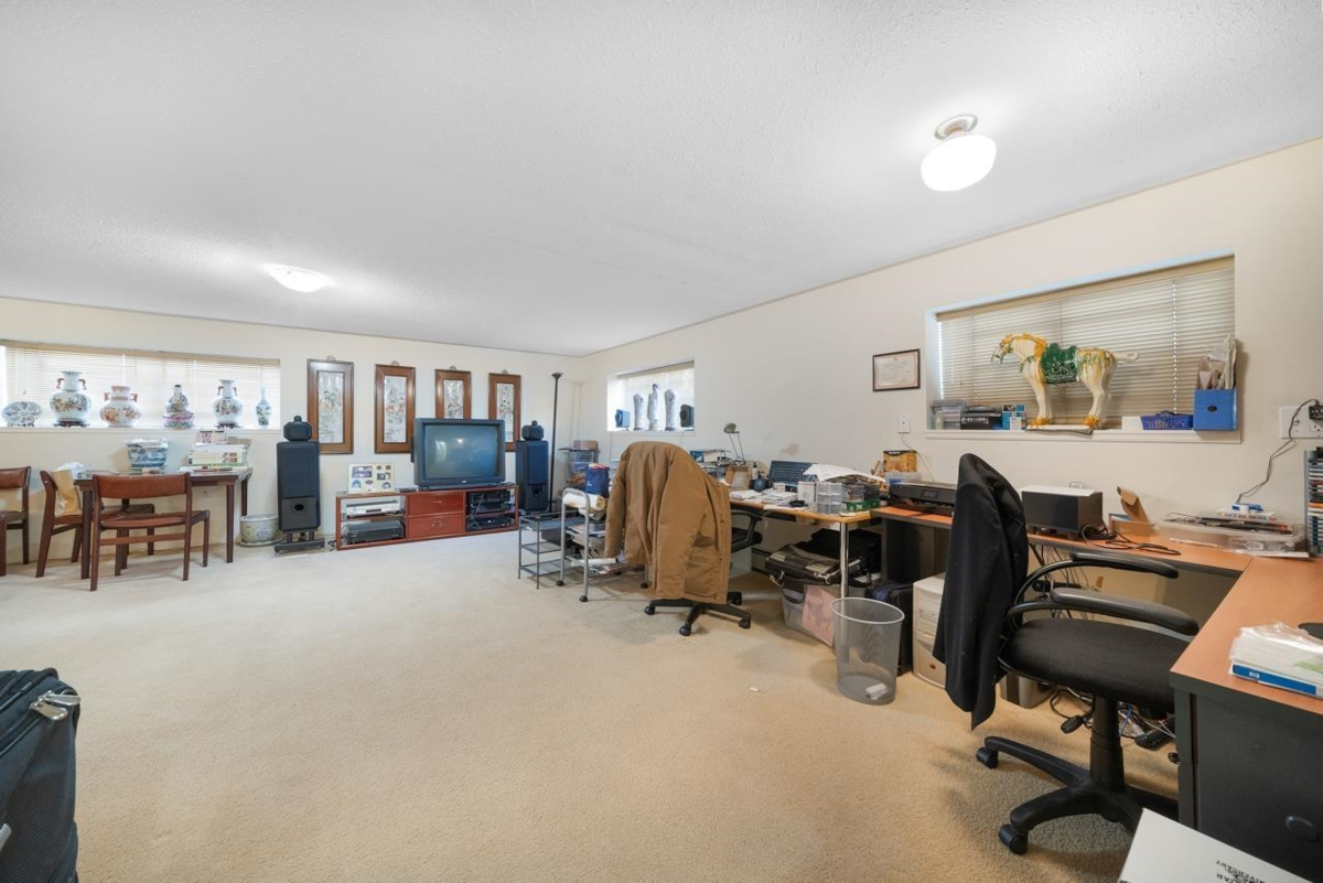 Basement Recreation Room Photo of 8008 Woodhurst Drive, Burnaby, BC