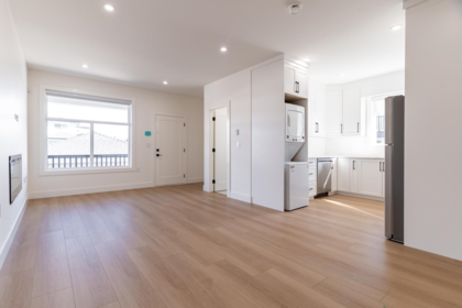 Aerial View of 215 Mabel Street, New Westminster, BC