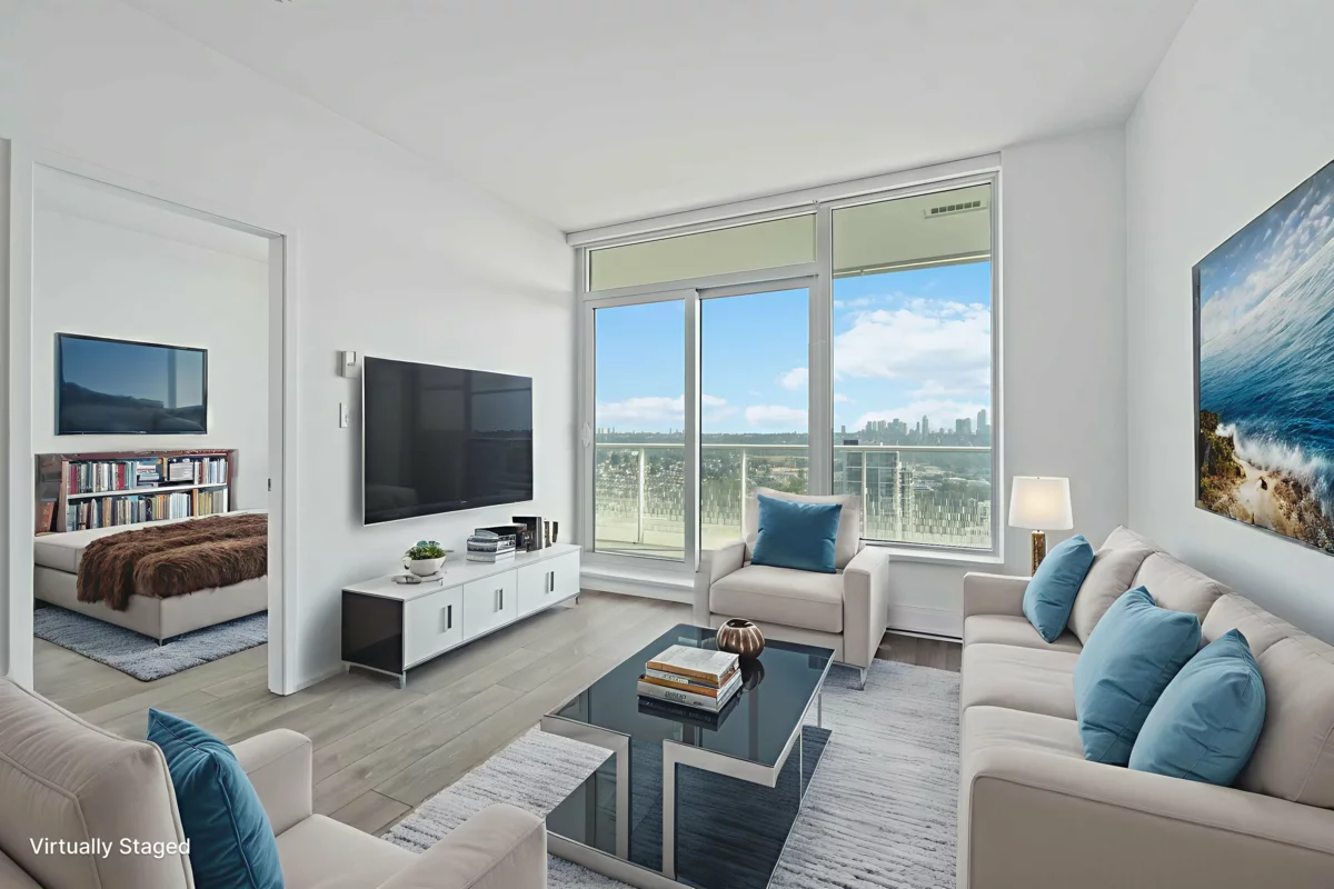 Living Room Photo of 3103 4650 Brentwood Boulevard, Burnaby, BC
