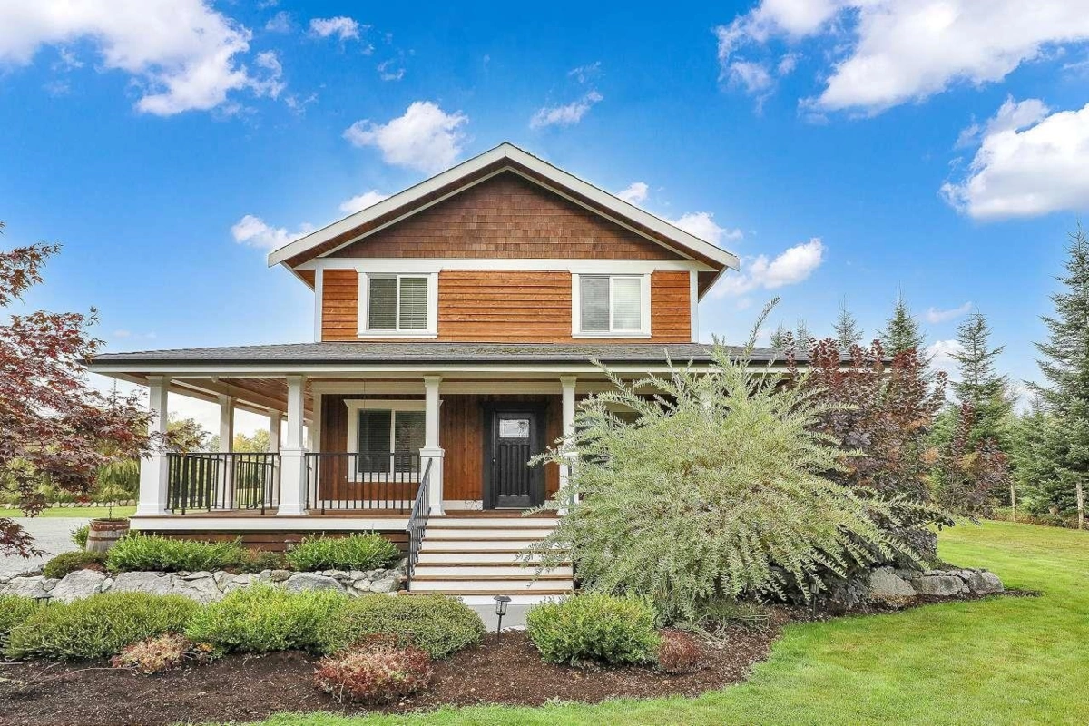 Aerial View of 2693 256 Street, Langley, BC