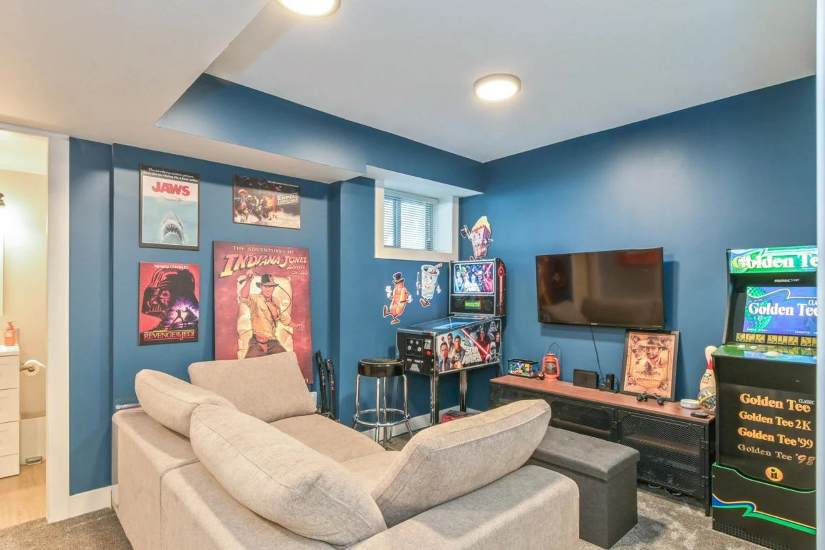 Basement Recreation Room Photo of 136 20820 87 Avenue, Langley, BC