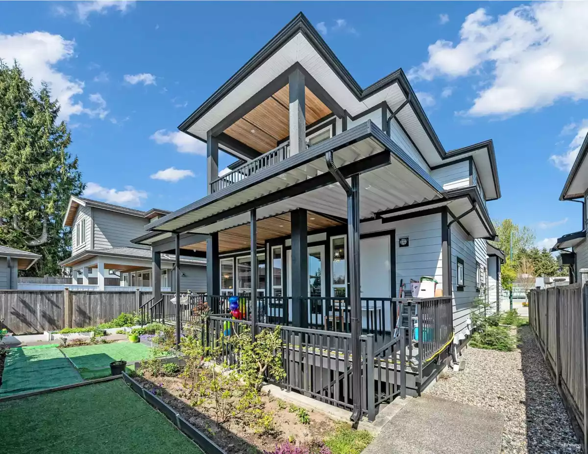 Aerial View of 1640 Como Lake Avenue, Coquitlam, BC