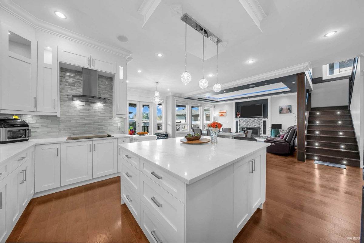 Kitchen Island Photo of 1640 Como Lake Avenue, Coquitlam, BC