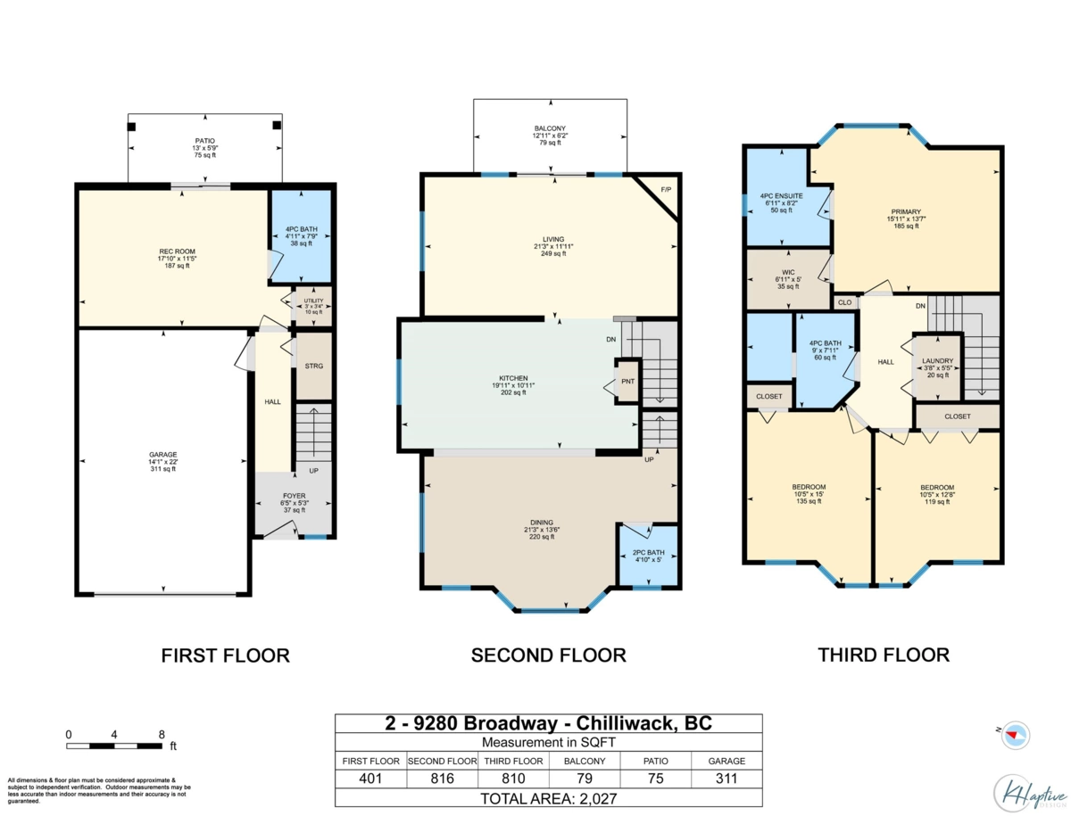 Living Room Photo of 2 9280 Broadway Street, Chilliwack, BC
