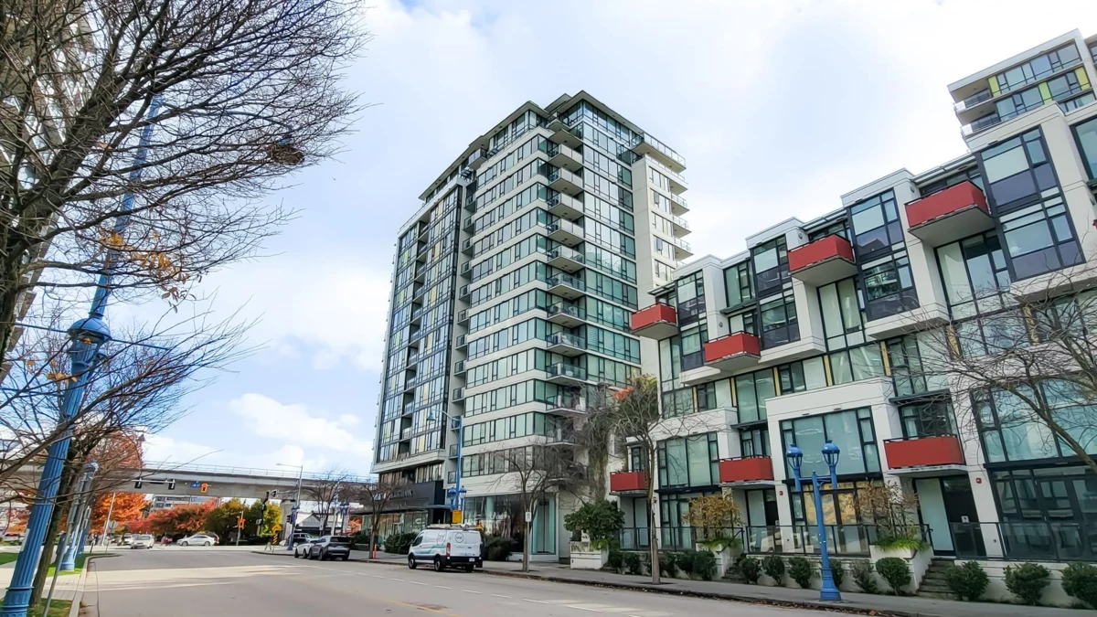 Exterior Front Photo of 915 7988 Ackroyd Road, Richmond, BC