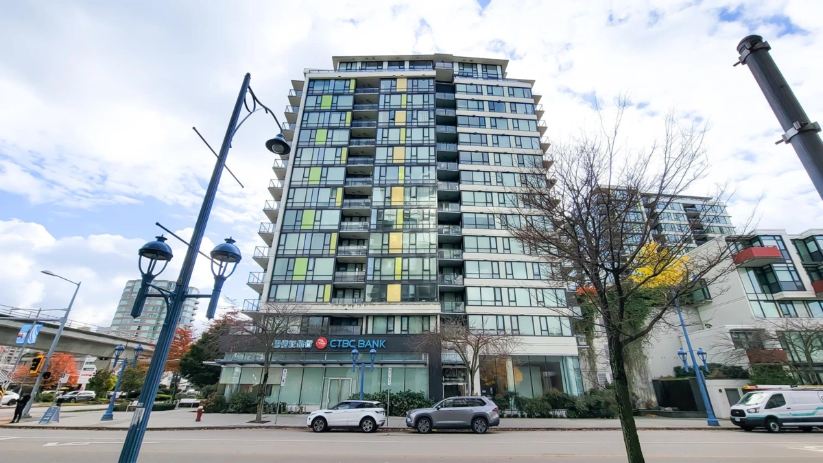 Exterior Rear Photo of 915 7988 Ackroyd Road, Richmond, BC