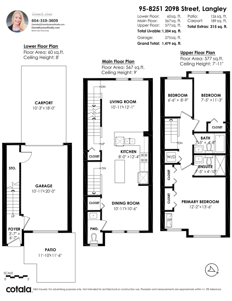 Backyard Photo of 95 8251 209b Street, Langley, BC