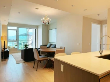 Kitchen Island Photo of 1506 1221 Bidwell Street, Vancouver, BC