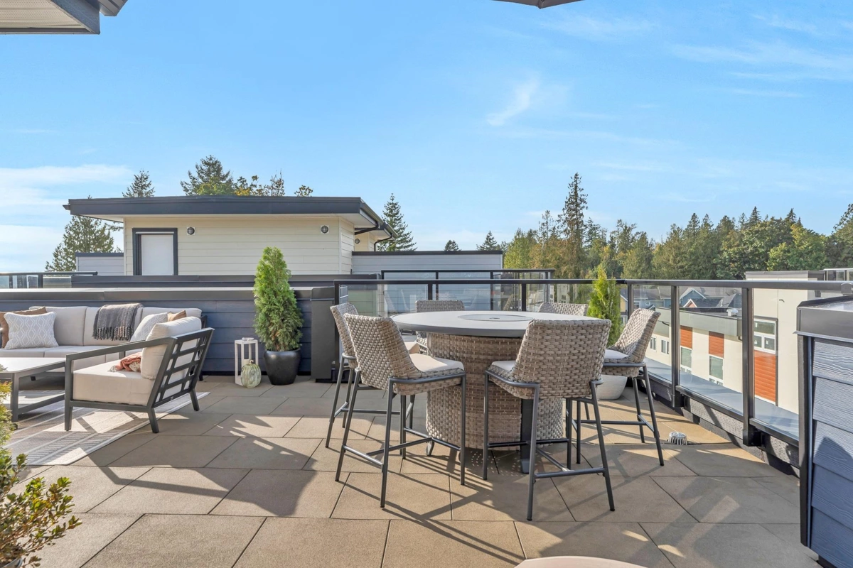 Outdoor Deck Photo of 60 7381 Preston Boulevard, Mission, BC