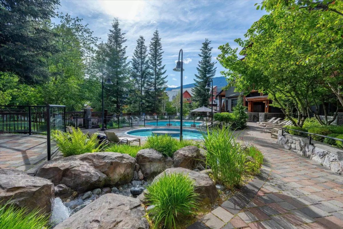 Outdoor Kitchen Photo of 208 2202 Gondola Way, Whistler, BC