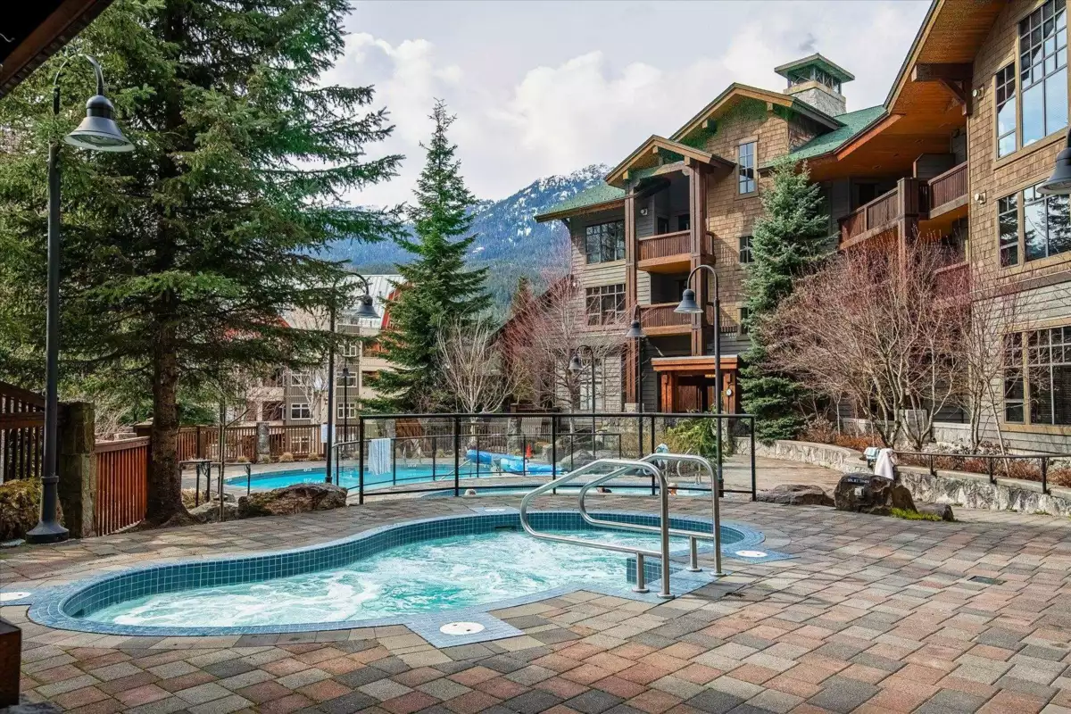 Outdoor Patio Photo of 208 2202 Gondola Way, Whistler, BC