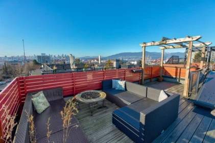 Exterior Rear Photo of 1865 Adanac Street, Vancouver, BC