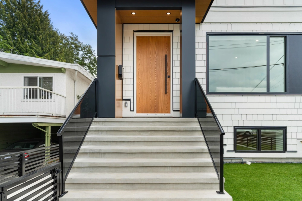 Exterior Rear Photo of 2 7822 Goodlad Street, Burnaby, BC