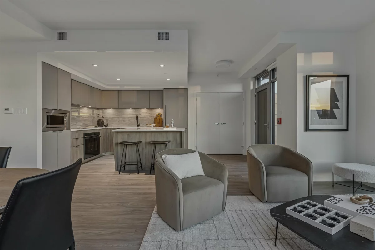 Dining Area Photo of 112 755 Harbourside Drive, North Vancouver, BC