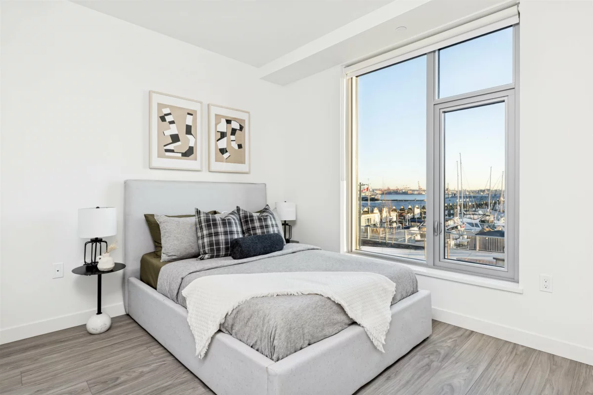 Outdoor Deck Photo of 112 755 Harbourside Drive, North Vancouver, BC