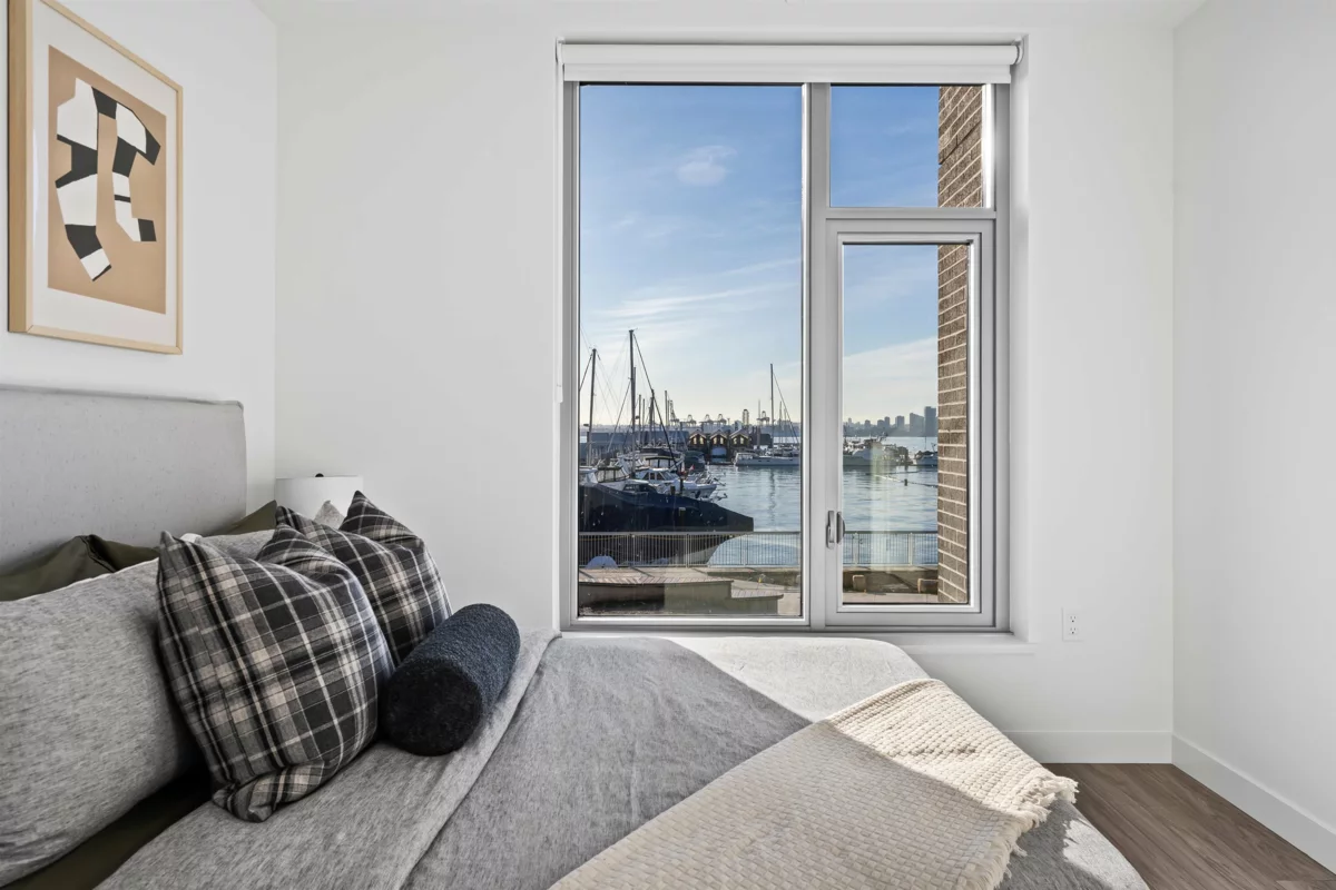 Outdoor Patio Photo of 112 755 Harbourside Drive, North Vancouver, BC