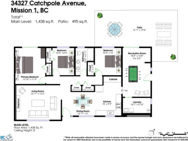 Hallway Photo of 34327 Catchpole Avenue, Mission, BC