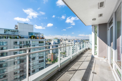 Outdoor Deck Photo of 2101 1618 Quebec Street, Vancouver, BC