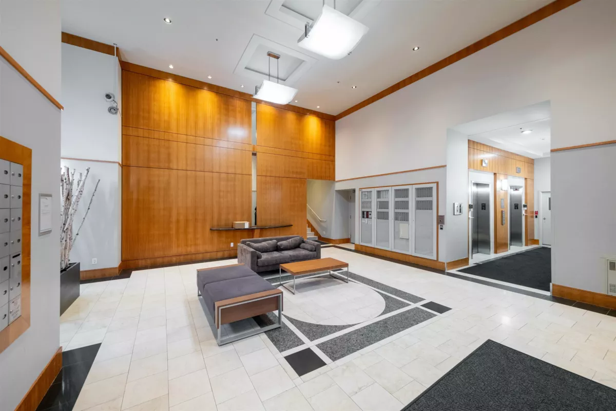 Aerial View of 301 930 Cambie Street, Vancouver, BC