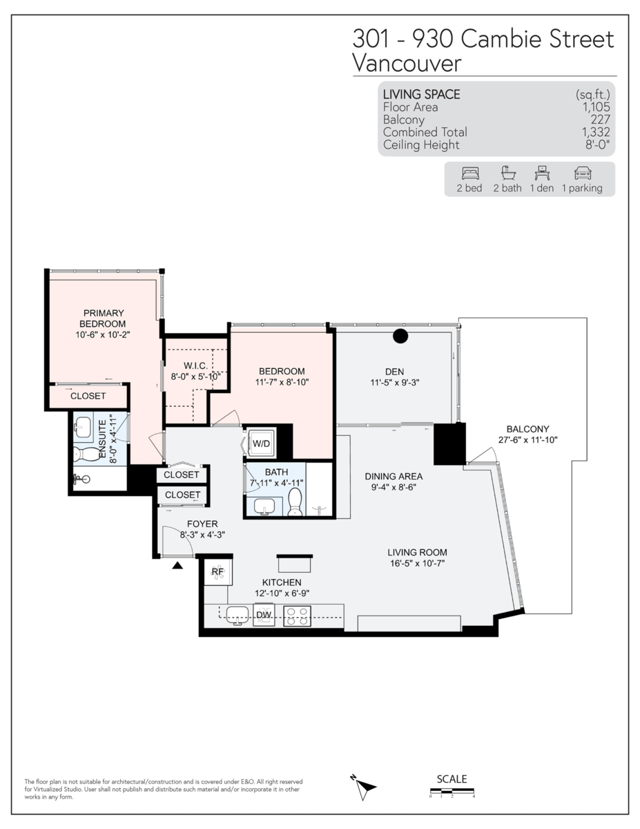 Street View Photo of 301 930 Cambie Street, Vancouver, BC